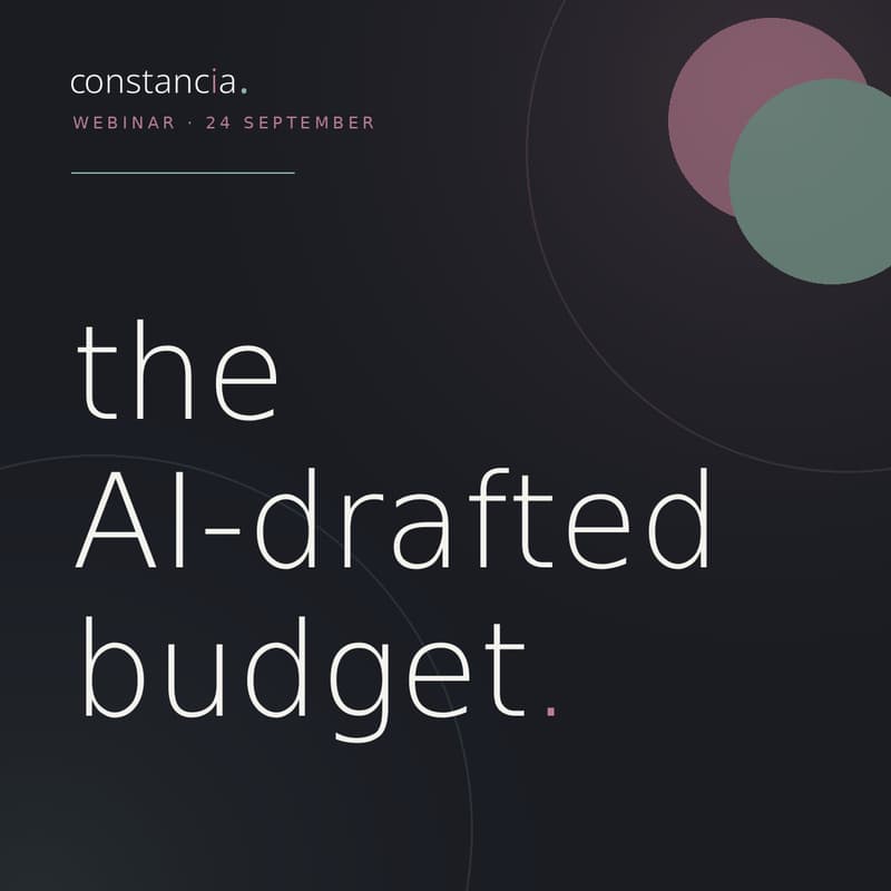 Cover Image for How AI is changing the way finance draft the budget