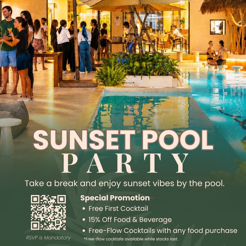 Cover Image for Sunset Pool Party