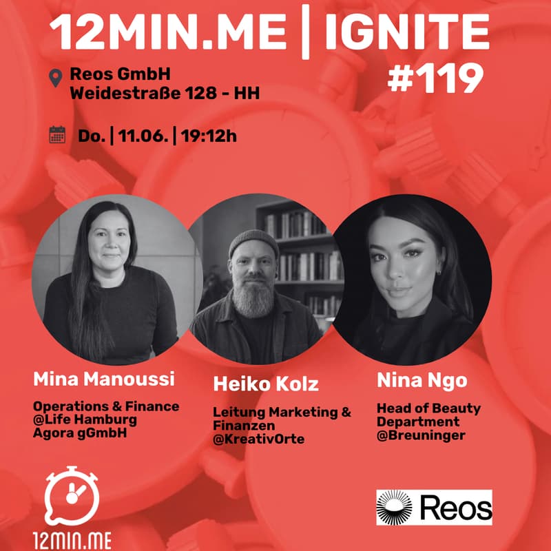 Cover Image for 12MIN.ME I HAMBURG I IGNITE 🔥 #119