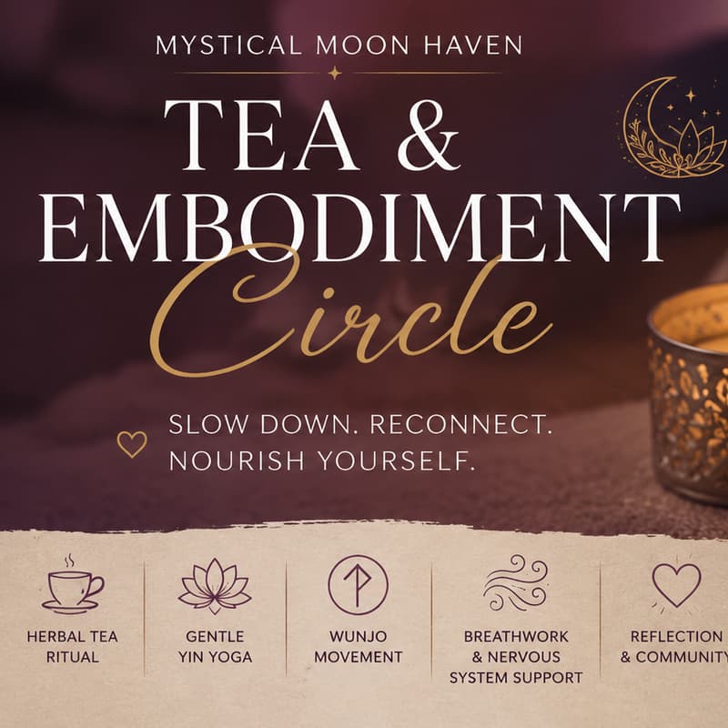 Cover Image for Yin yoga, Tea & embodiment