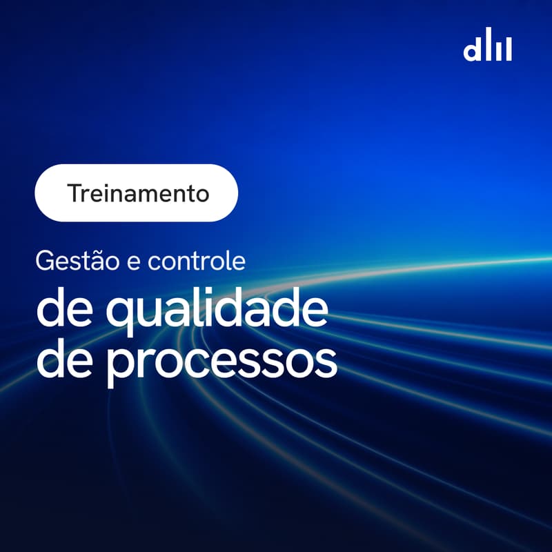 Cover Image for Treinamento: Gestão e controle de qualidade de processos