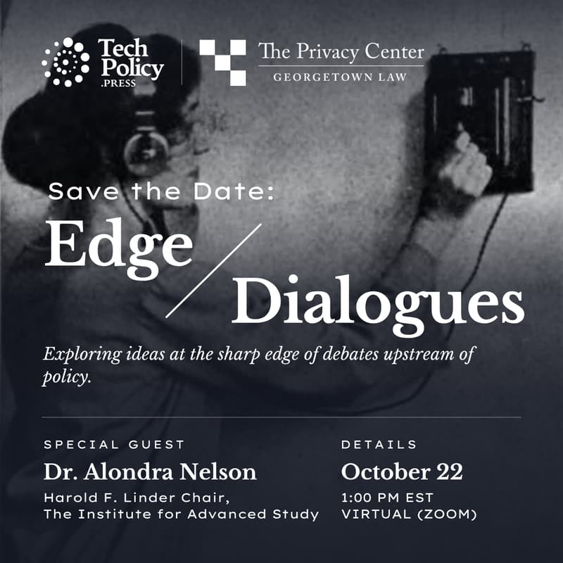 Cover Image for Save the Date: The Edge Dialogues