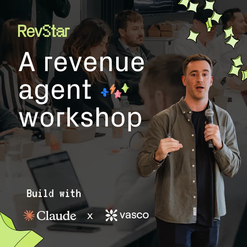 Cover Image for Build with Claude x Vasco: A revenue agent workshop