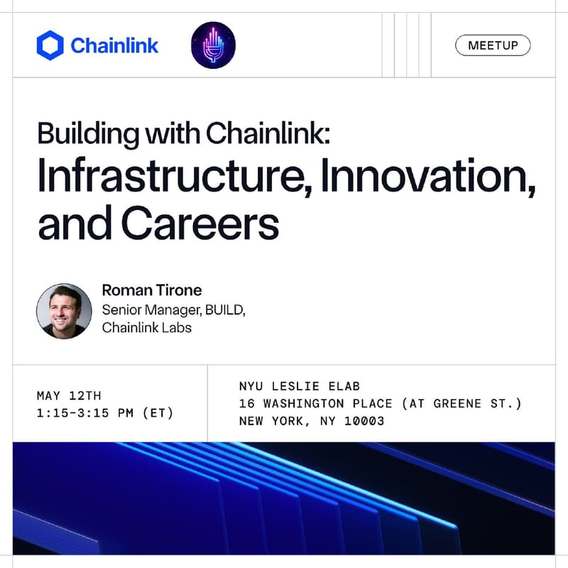 Cover Image for Building with Chainlink: Infrastructure, Innovation, and Careers