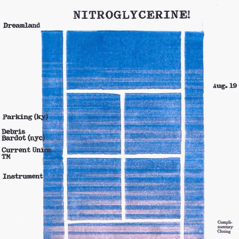 Cover Image for nitroglycerine show w/ Instrument, Current Union, Parking, & Debris Bardot