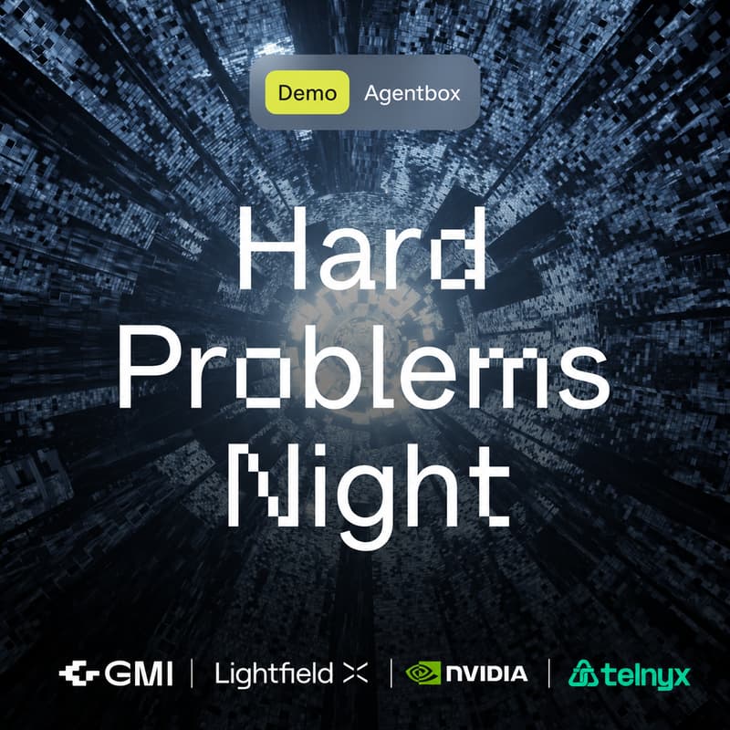 Cover Image for Hard Problems Night for Agent Builders