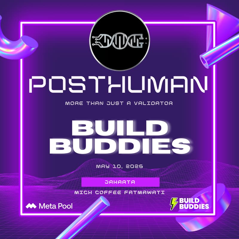 Cover Image for BUILD BUDDIES JAKARTA x POSTHUMAN