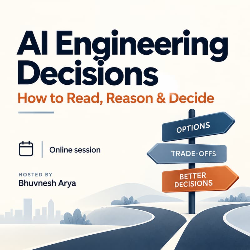 Cover Image for AI Engineering Decisions: How to Read, Reason & Decide