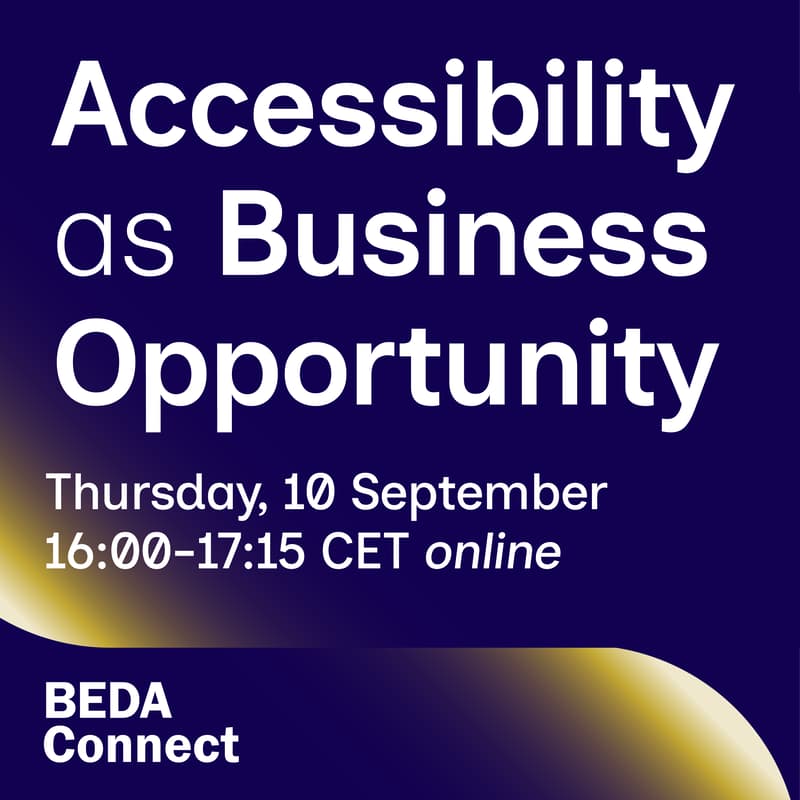 Cover Image for BEDA Connect: Accessibility as Business Opportunity