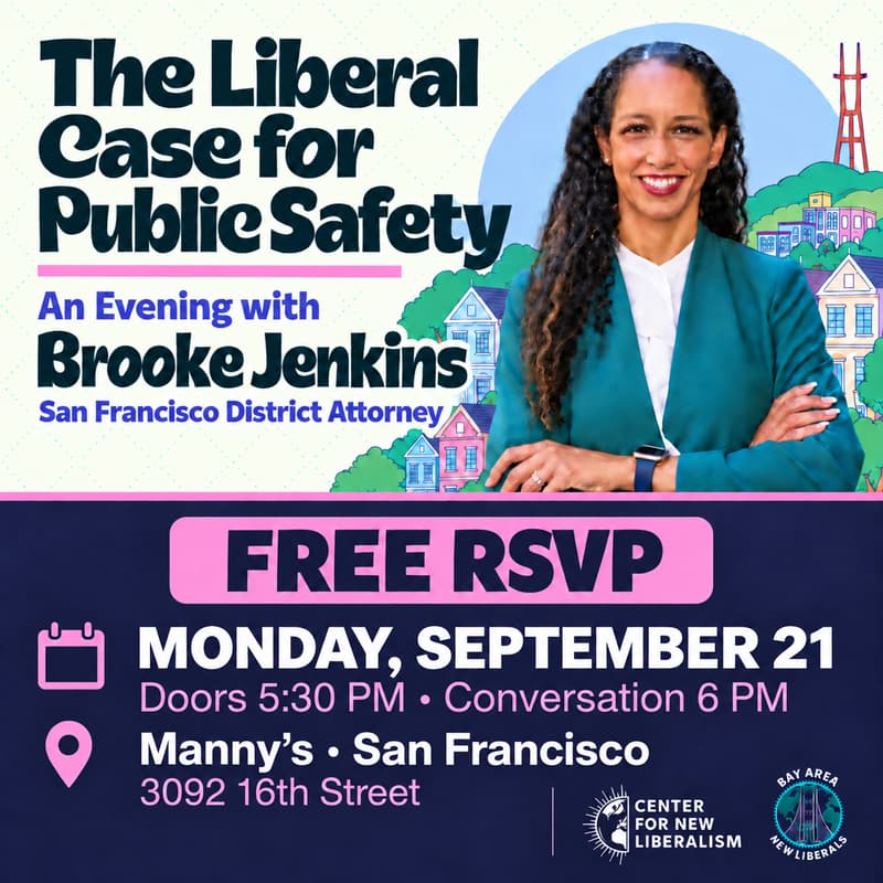 Cover Image for The Liberal Case for Public Safety: An Evening with Brooke Jenkins