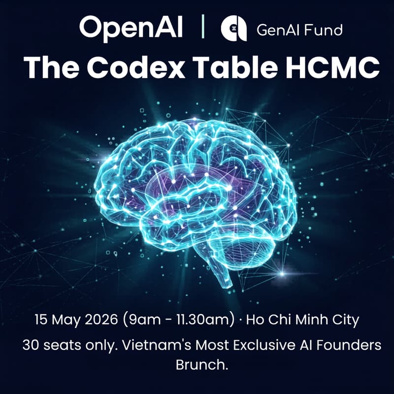 Cover Image for The Codex Table — HCMC, powered by OpenAI and GenAI Fund