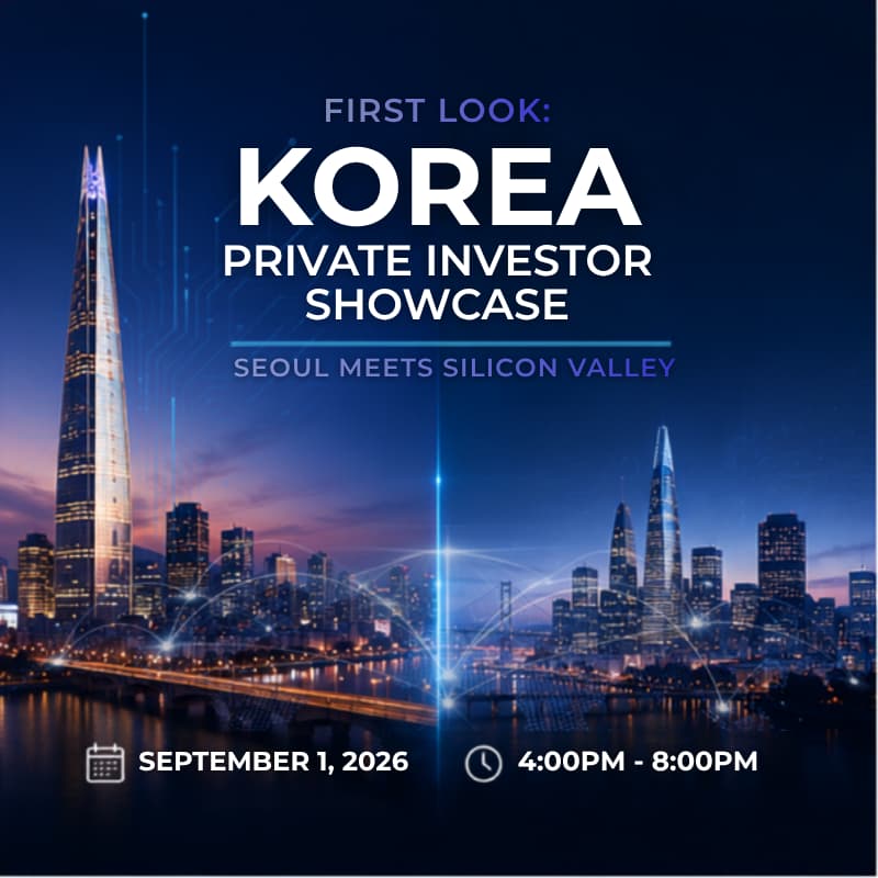Cover Image for First Look: Korea Private Investor Showcase