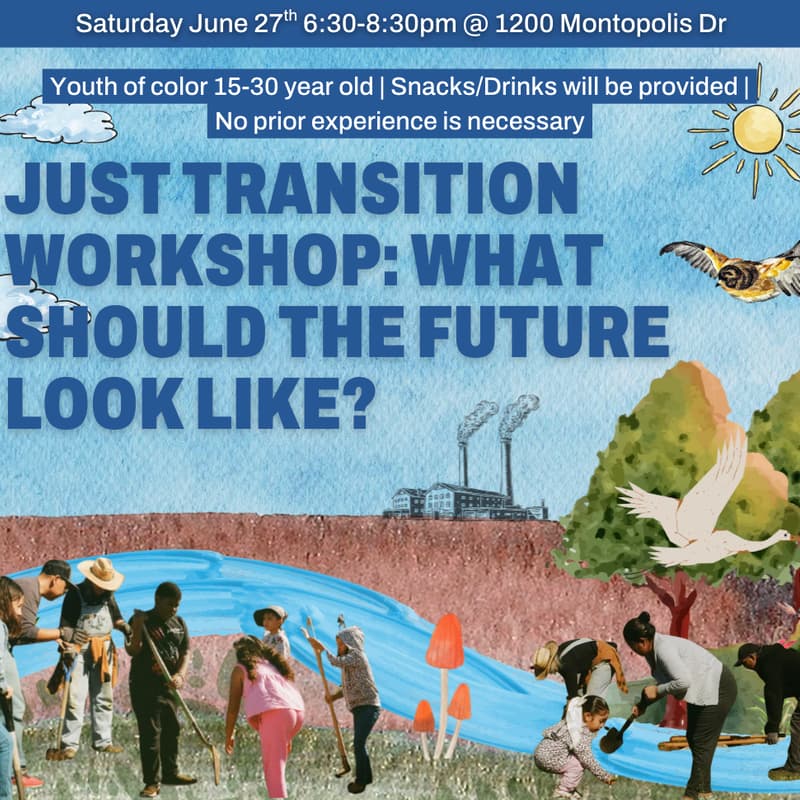 Cover Image for JUST TRANSITION WORKSHOP: What should the future look like?