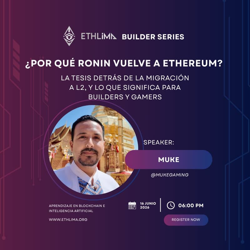 Cover Image for ¿Por qué Ronin vuelve a Ethereum? La tesis detrás de la migración a L2, y lo que significa para builders y gamers