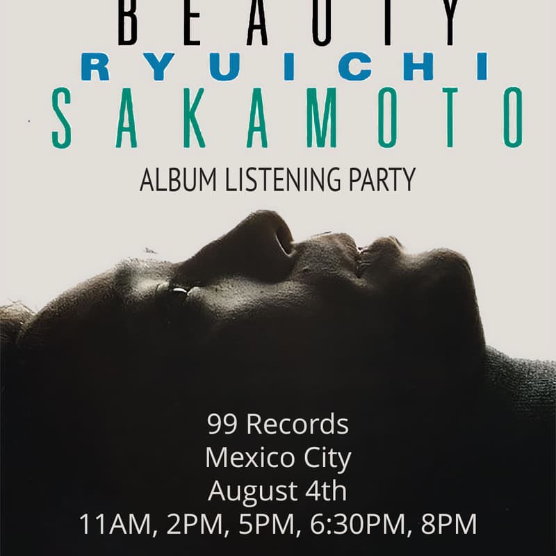 Cover Image for Ryuchi Sakamoto - Beauty en 99 Records