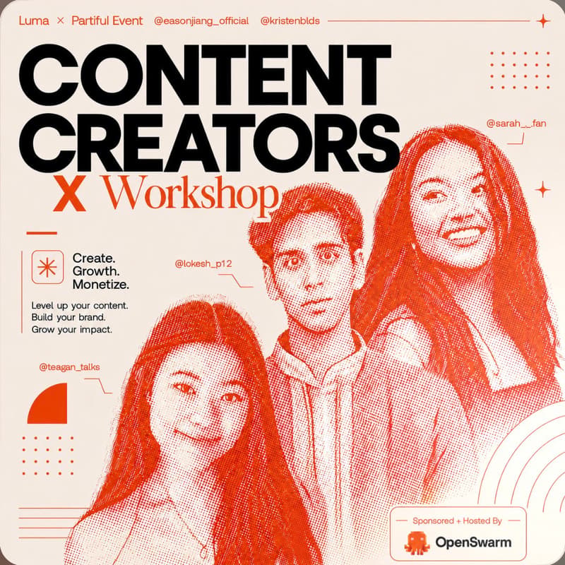 Cover Image for SF Content Creators x Workshop