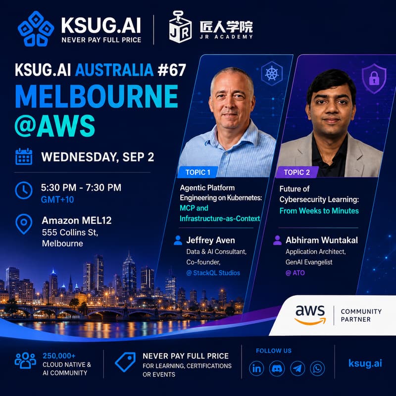 Cover Image for KSUG.AI Australia #67 - Melbourne @AWS