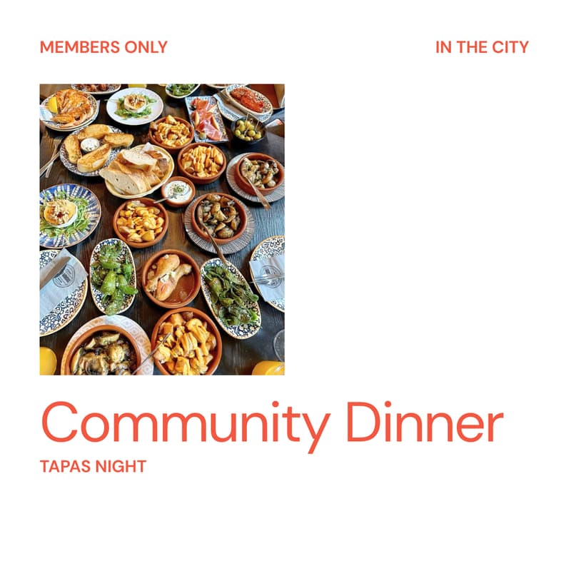 Cover Image for Community Dinner Night + World Cup Match – Members Only