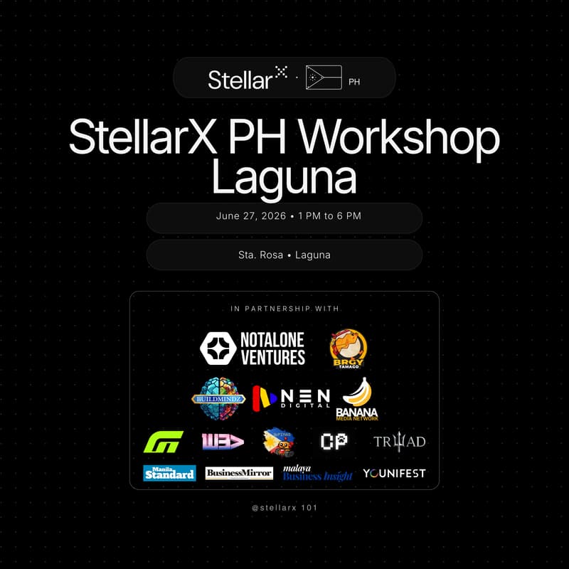 Cover Image for StellarX PH Workshop Laguna