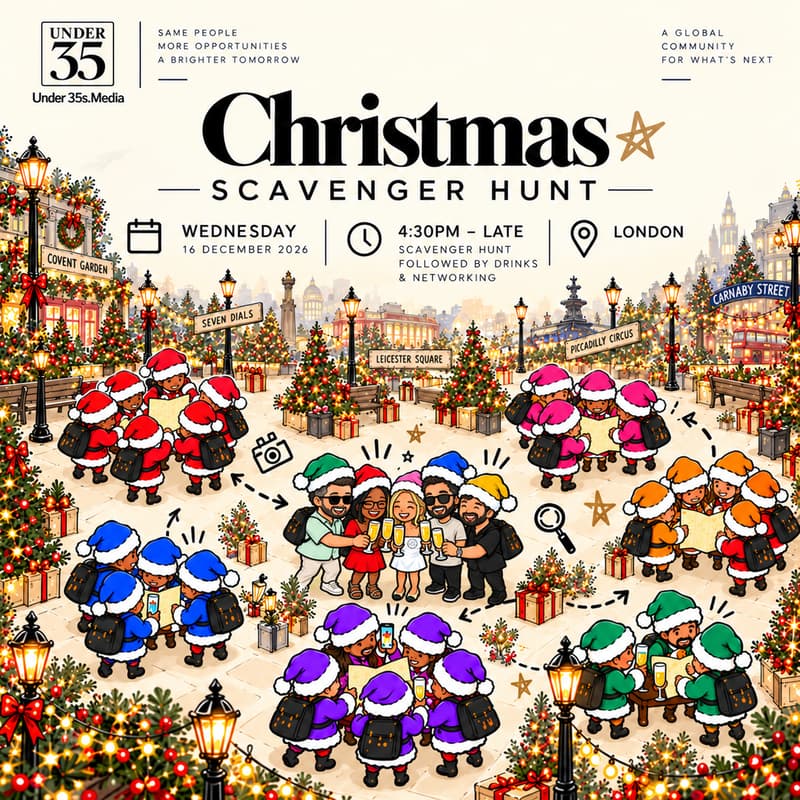 Cover Image for 🎅🏽🎄Under 35s.Media Christmas Scavenger Hunt 🎄🎅🏽