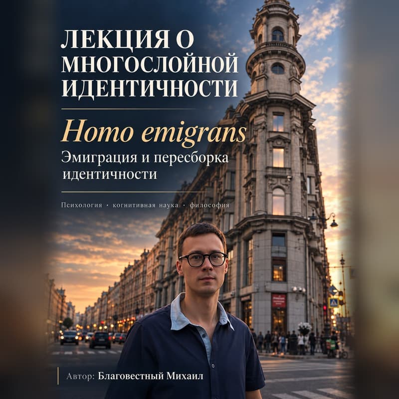 Cover Image for Homo emigrans - человек эмигрирующий. Исследование состояния и стратегий самопомощи людям, находящимся в эмиграции
