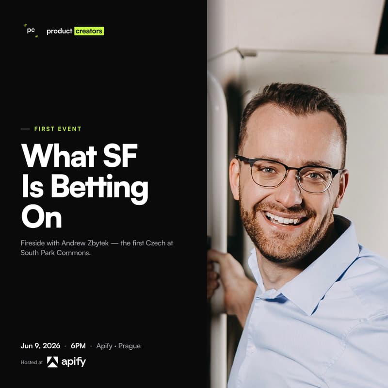 Cover Image for What SF is betting on: Fireside chat with Andrew Zbytek - the first Czech to join South Park Commons