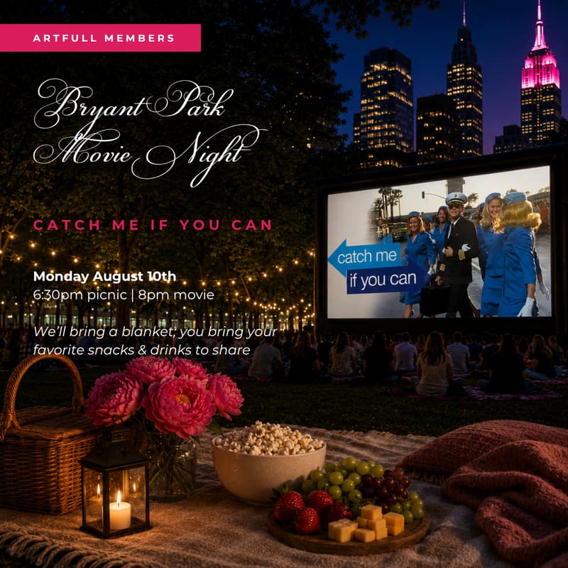 Cover Image for Art-full Member Movie Night: Catch Me If You Can at Bryant Park