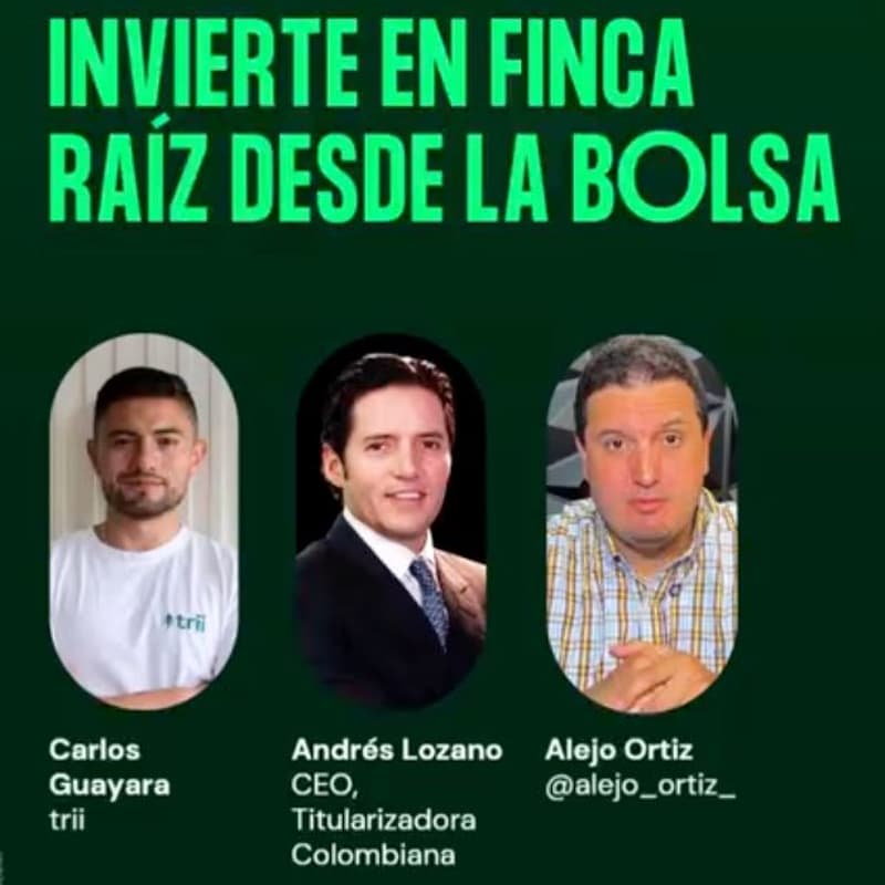 Cover Image for Invierte en finca raíz desde la bolsa by trii