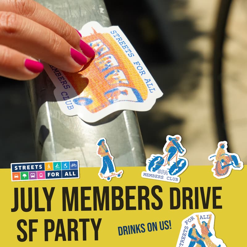 Cover Image for Streets For All SF July Happy Hour!