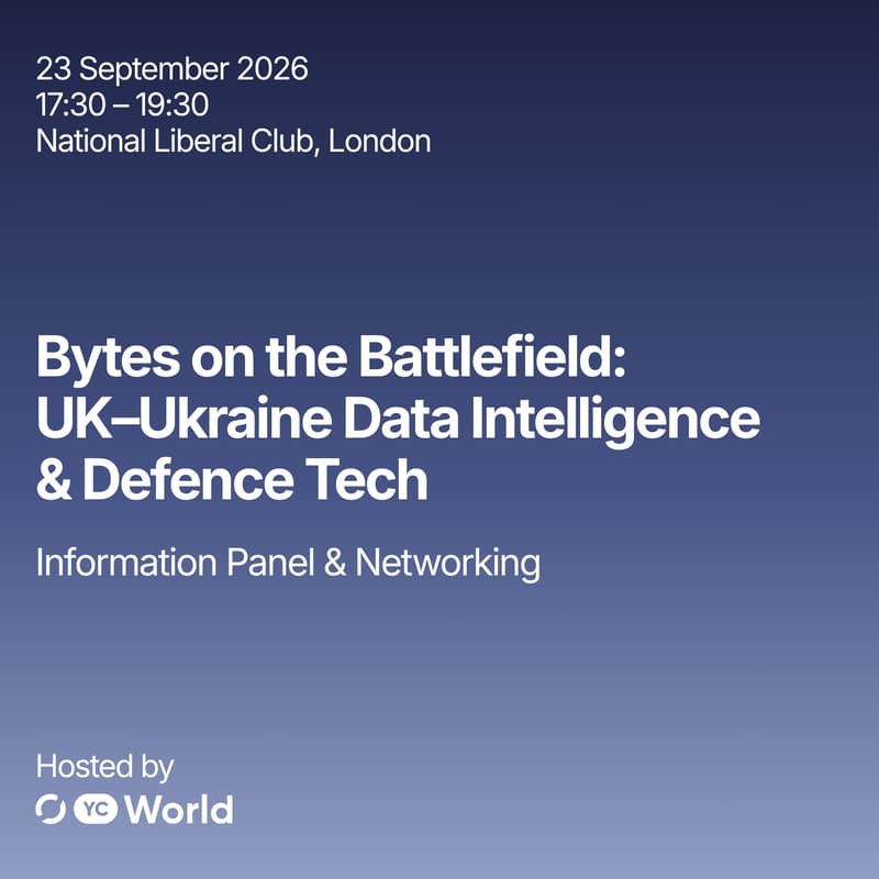Cover Image for Bytes on the Battlefield: UK–Ukraine Data Intelligence & Defence Tech