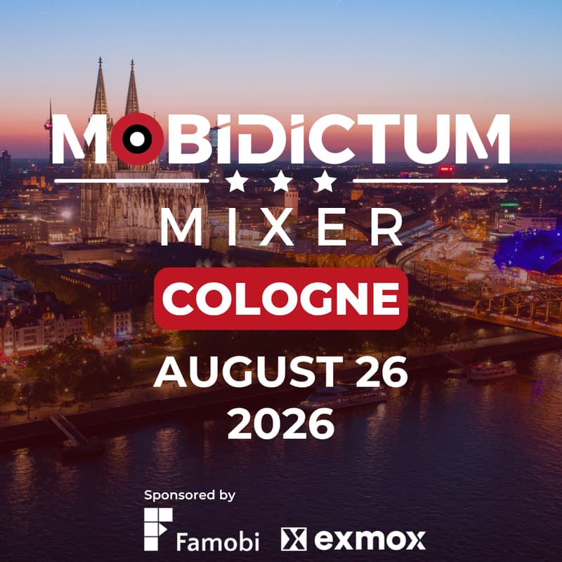 Cover Image for Mobidictum Mixer Cologne | Sponsored by Exmox & Famobi