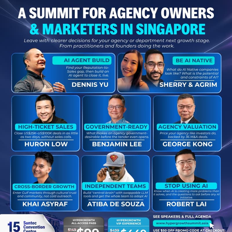 Cover Image for Hypergrowth Summit 2026 - APAC Marketers Partner