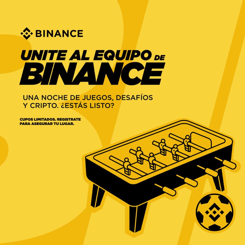 Cover Image for Unite al Equipo de Binance - Community Meetup
