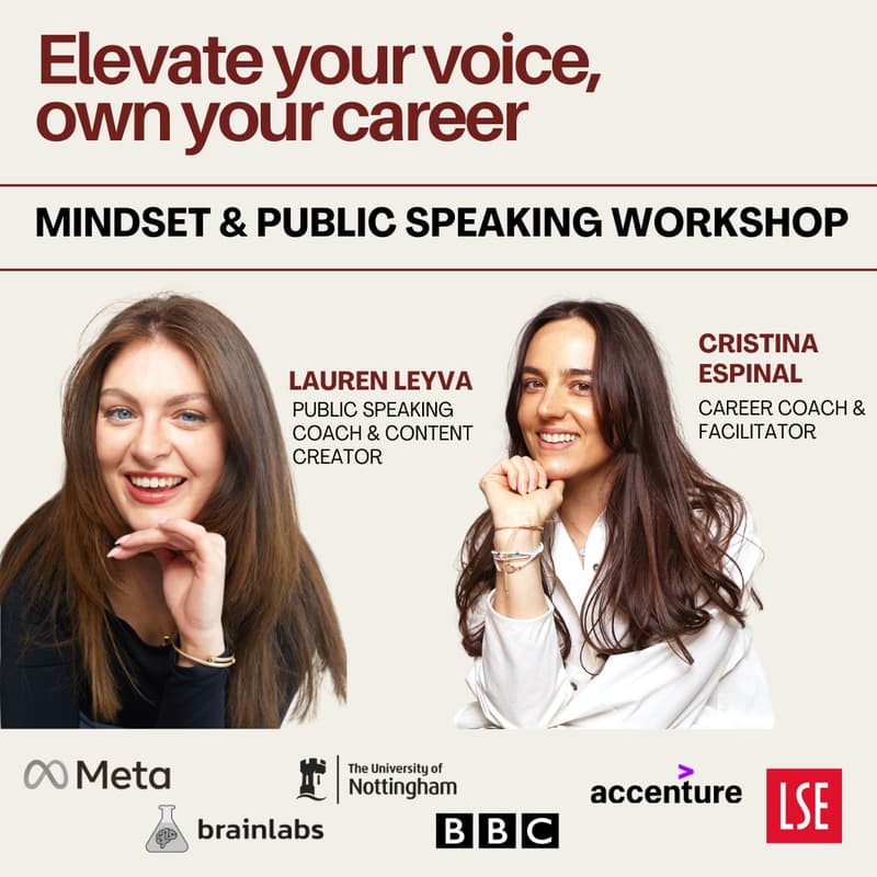 Cover Image for Elevate your voice, own your career