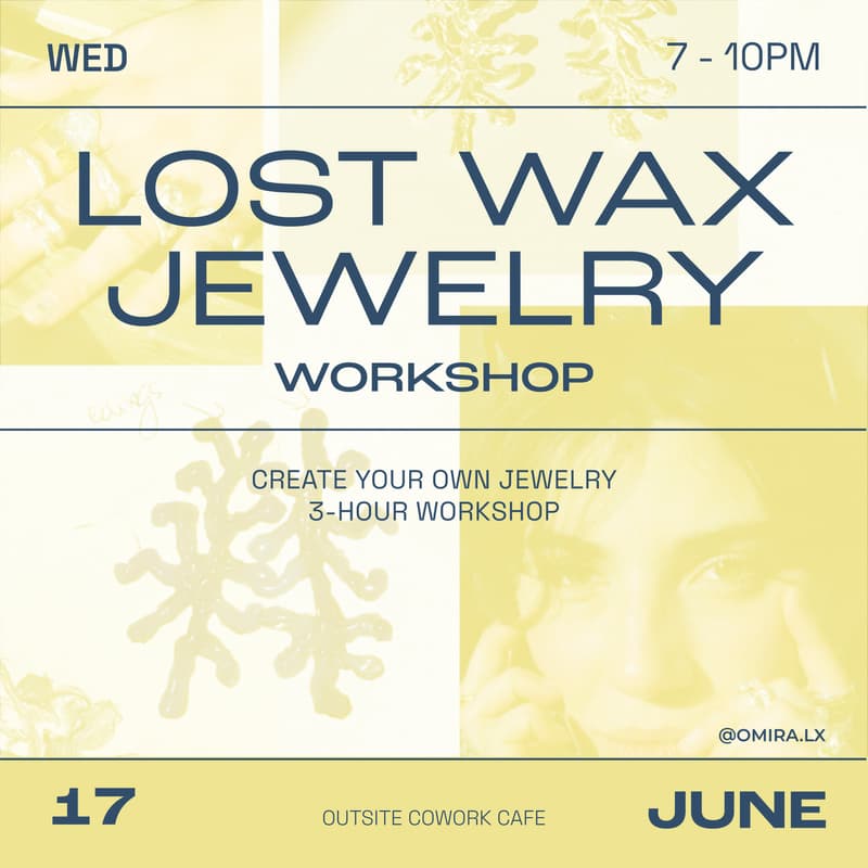 Cover Image for Lost Wax Jewelry Workshop