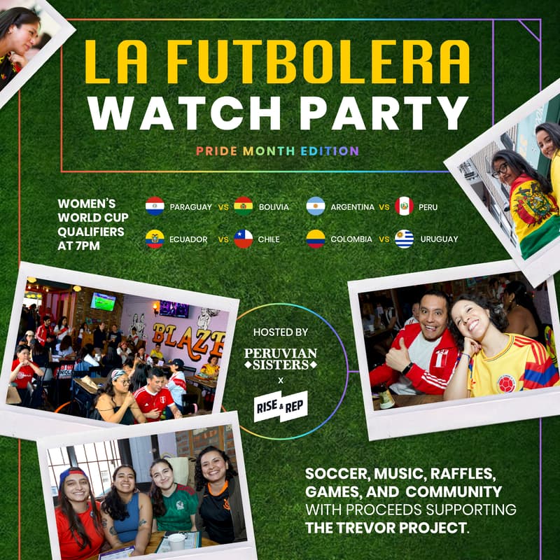 Cover Image for La Futbolera Watch Party: Pride Month Edition