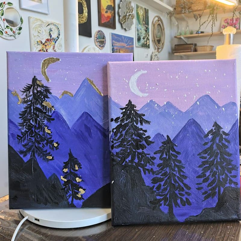 Cover Image for Paint & Sip: Nature Landscapes