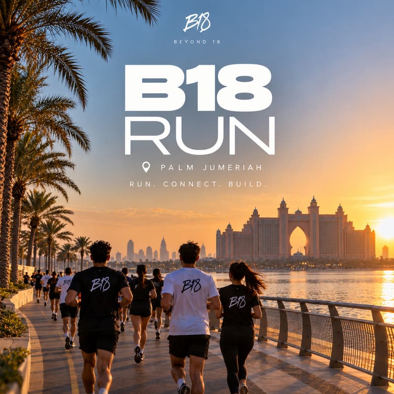 Cover Image for B18 Dubai Investors x Founders Run