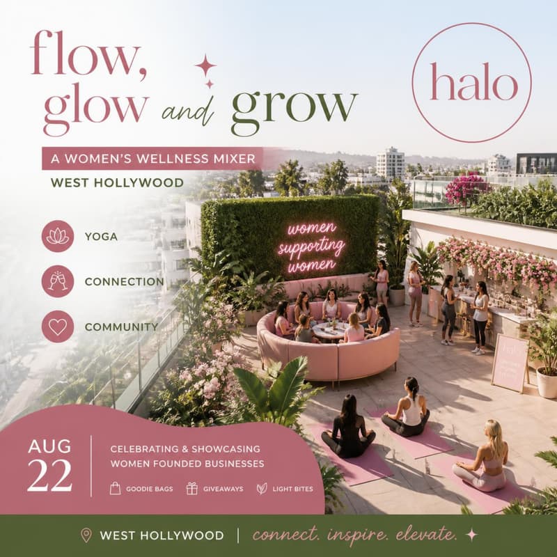 Cover Image for Flow, Glow & Grow: The 360° Wellness Event for High-Achieving Women