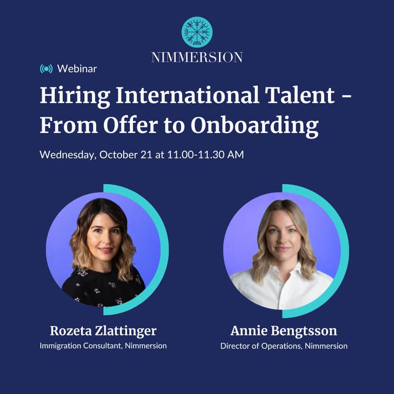 Cover Image for Hiring International Talent - From Offer to Onboarding