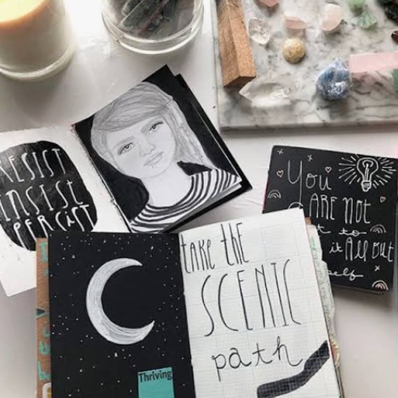Cover Image for Journal Art and Reflective Writing