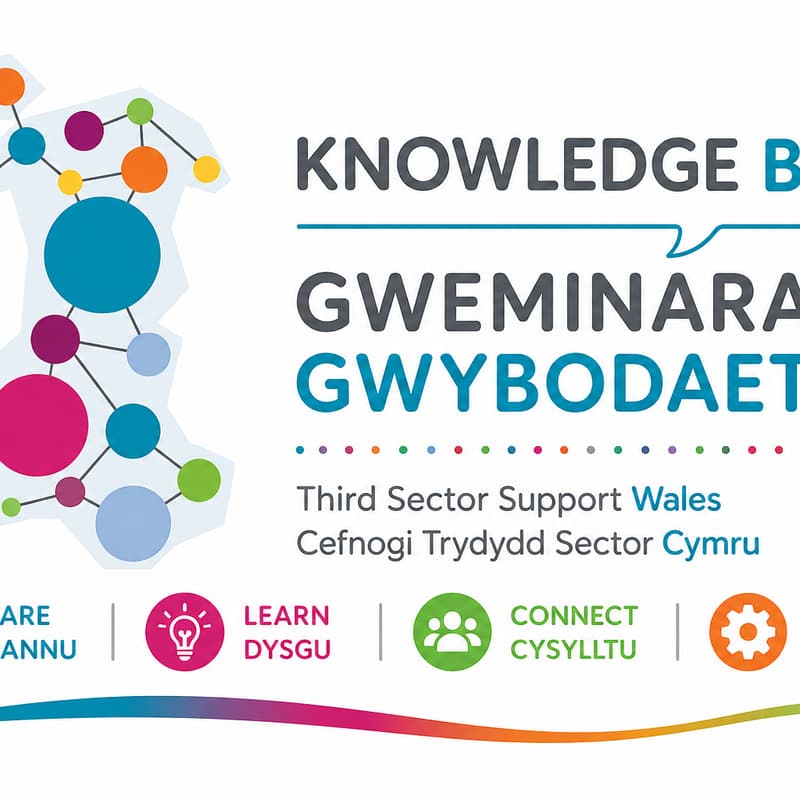 Cover Image for Volunteers’ Week 2026 in Wales - Knowledge bites | 03.06.26 | Wythnos Gwirfoddolwyr 2026 yng Nghymru- Gweminar gwybodaeth