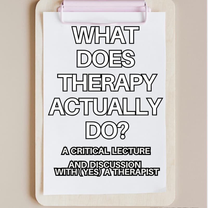 Cover Image for What Does Therapy Actually Do?