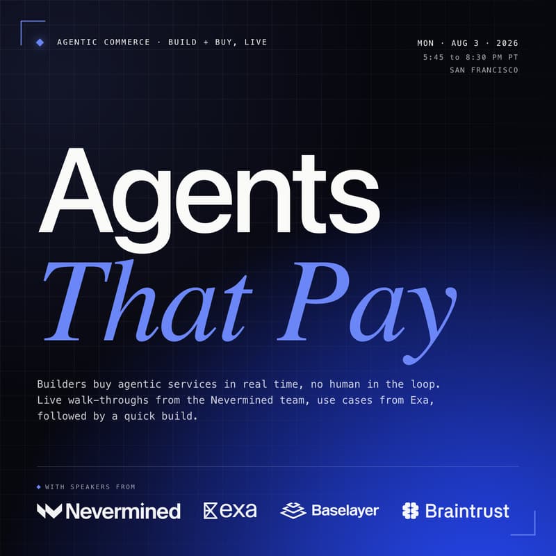 Cover Image for Agents That Pay