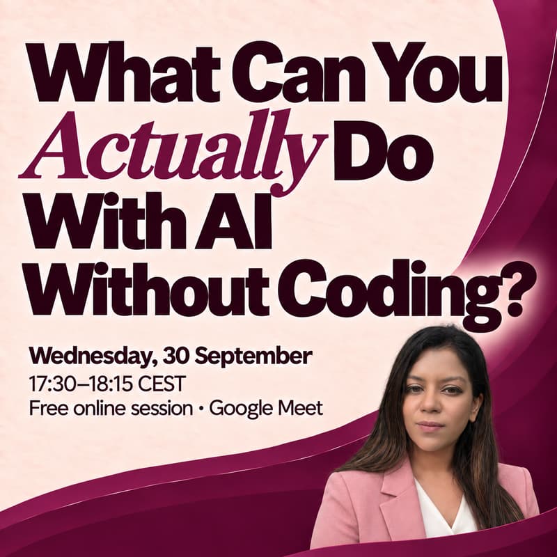 Cover Image for What Can You Actually Do With AI Without Coding?