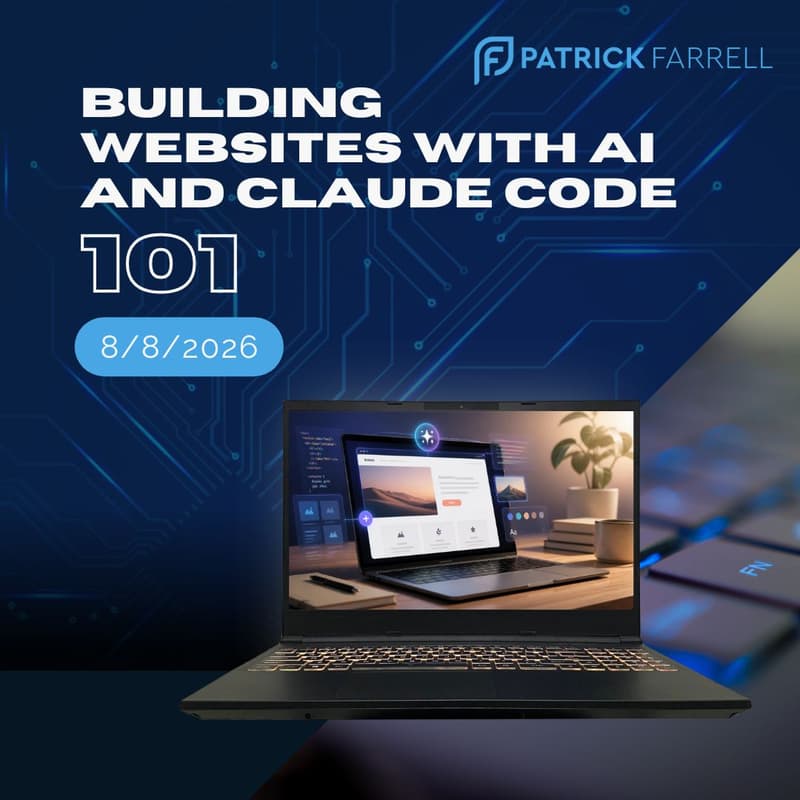 Cover Image for Building Websites With AI and Claude Code - 101