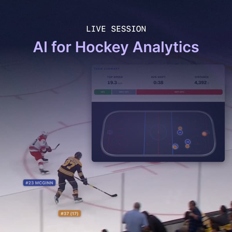 Cover Image for AI for Hockey Analytics: Live Chat with Statsyuk