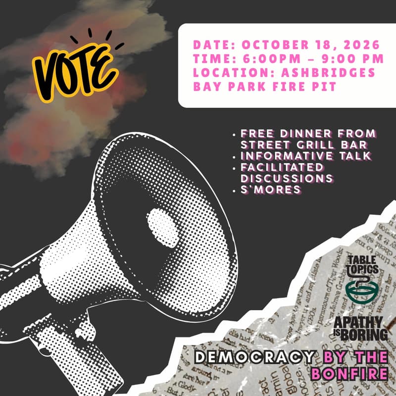 Cover Image for Fire Chats and Free Food: Municipal Elections