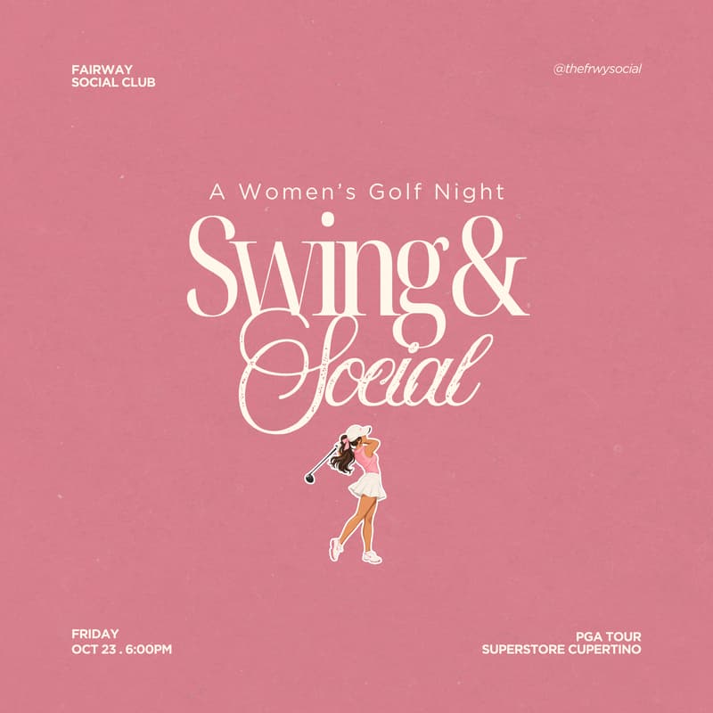 Cover Image for Swing & Social: A Women’s Golf Night 🏌️♀️✨