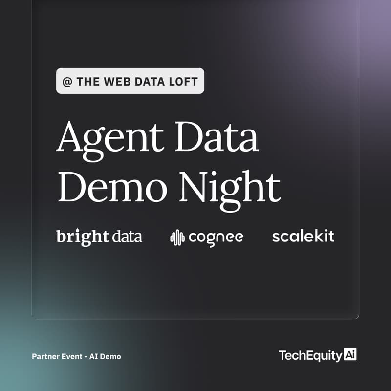 Cover Image for Agent Data Demo Night: Live Web Data, Memory, Identity & Actions